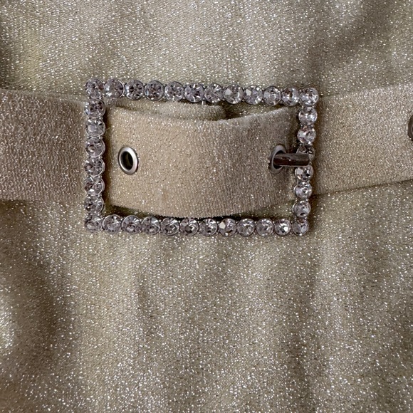 MAIYO gold Cindy one piece swimsuit with belt size small - Picture 4 of 4